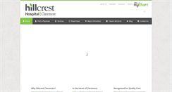 Desktop Screenshot of hillcrestclaremore.com